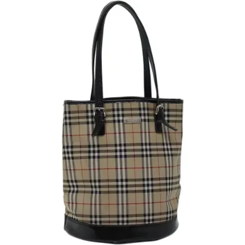 Pre-owned Canvas handbags , female, Sizes: ONE SIZE - Burberry Vintage - Modalova