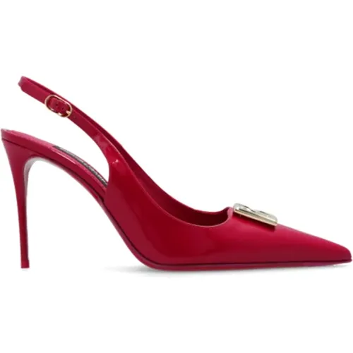 Pumps, female, , Size: 7 US Leather pumps - Dolce & Gabbana - Modalova