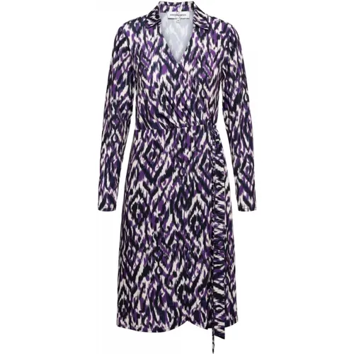 Ikat Wrap Dress , female, Sizes: M, 2XL, 3XL, L, XS, S, XL - &Co Woman - Modalova