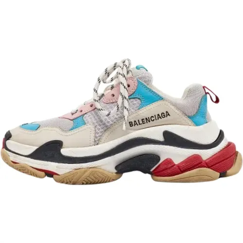 Pre-owned Leather sneakers , female, Sizes: 5 UK - Balenciaga Vintage - Modalova