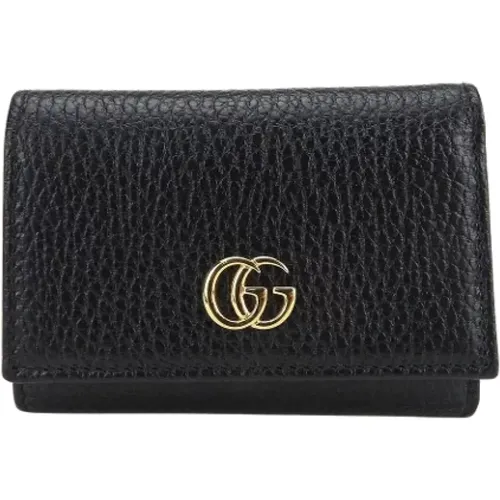 Pre-owned Wallets, female, , Size: ONE SIZE Pre-owned Leather wallets - Gucci Vintage - Modalova