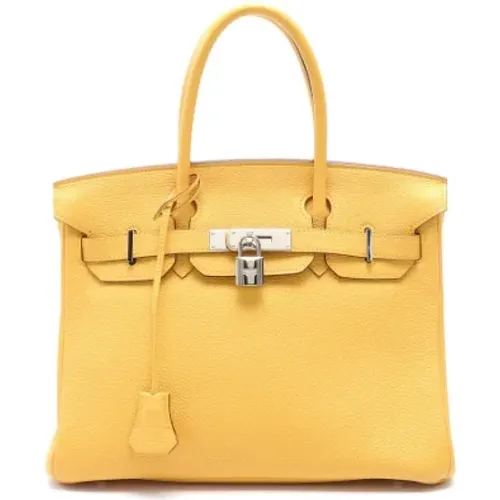Pre-owned Leather handbags , female, Sizes: ONE SIZE - Hermès Vintage - Modalova