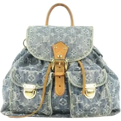 Pre-owned Backpacks, female, , Size: ONE SIZE Pre-owned Denim louis-vuitton-bags - Louis Vuitton Vintage - Modalova