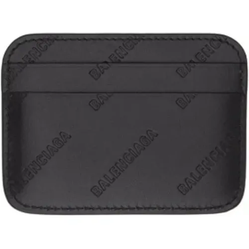 Logo Card Holder for Women , female, Sizes: ONE SIZE - Balenciaga - Modalova