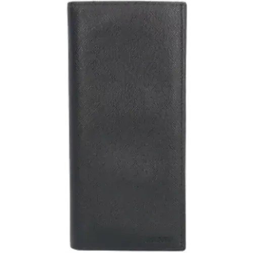 Pre-owned Wallets, male, , Size: ONE SIZE Pre-owned Leather wallets - Prada Vintage - Modalova