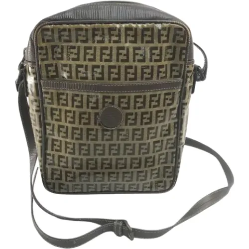 Pre-owned Cross Body Bags, female, , Size: ONE SIZE Pre-owned Canvas fendi-bags - Fendi Vintage - Modalova