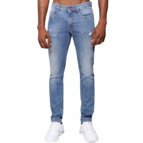 Skinny Jeans, male, , Size: W34 Skinny Jeans - Bikkembergs - Modalova