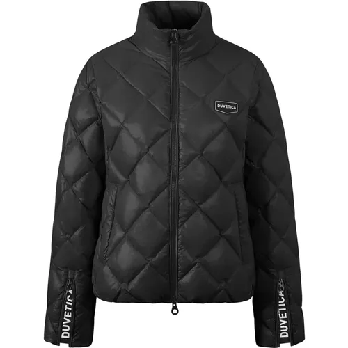 Diamond-Quilted Down Jacket Aw23 , female, Sizes: L - duvetica - Modalova