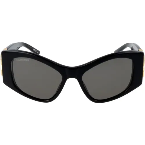 Stylische Sonnenbrille Bb0287S , Damen, Größe: 55 MM - Balenciaga - Modalova