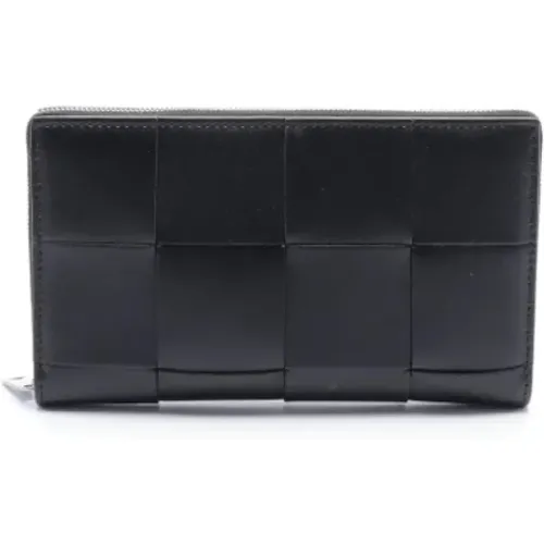 Pre-owned Leather wallets , male, Sizes: ONE SIZE - Bottega Veneta Vintage - Modalova