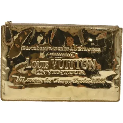 Gullskinn Pochette-tilbehør - Pre-owned , female, Sizes: ONE SIZE - Louis Vuitton Vintage - Modalova