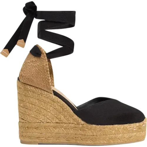 Wedges, female, , Size: 10 US Wedge Platform Espadrilles - Castañer - Modalova