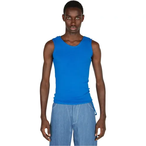 Asymmetrisches Tanktop , Herren, Größe: M - Mainline:RUS/Fr.CA/DE - Modalova