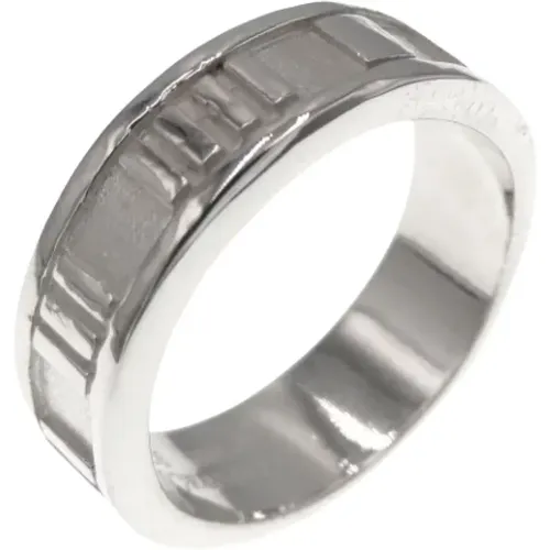 Pre-owned Jewellery, female, , Size: ONE SIZE Pre-owned Silver rings - Tiffany & Co. Pre-owned - Modalova