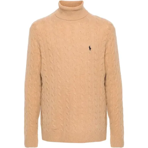 Langarm Strickpullover , Herren, Größe: S - Ralph Lauren - Modalova