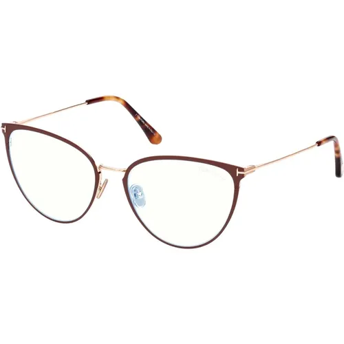 Eyewear frames FT 5840-B Blue Block , unisex, Sizes: 56 MM - Tom Ford - Modalova