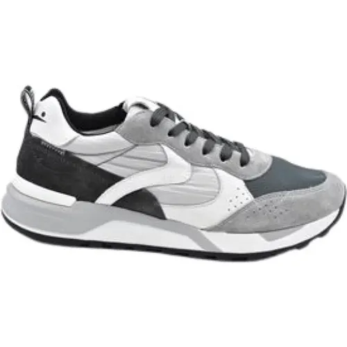 Stylish Sneaker for Men , male, Sizes: 8 UK - Voile blanche - Modalova