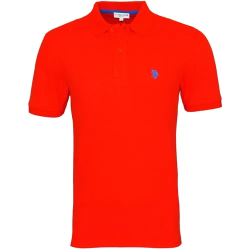 Basis Polo Shirt , Herren, Größe: M - U.S. Polo Assn. - Modalova