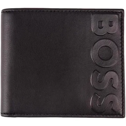 Stylish Leather Wallet with Multiple Card Slots , unisex, Sizes: ONE SIZE - Boss - Modalova