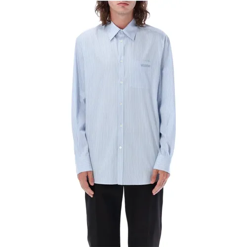 Stripe Long Sleeve Shirt , male, Sizes: L - Valentino Garavani - Modalova