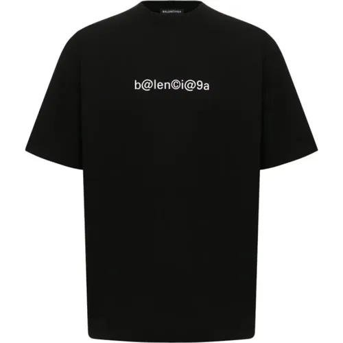 T-Shirts , Herren, Größe: M - Balenciaga - Modalova