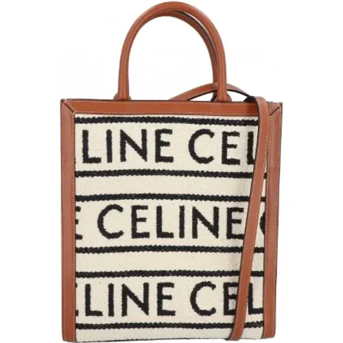 Pre-owned Tote Bags, female, , Size: ONE SIZE Pre-owned Leather celine-bags - Celine Vintage - Modalova