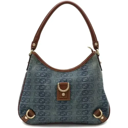 Pre-owned Denim gucci-bags , female, Sizes: ONE SIZE - Gucci Vintage - Modalova