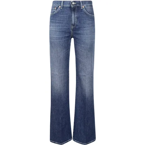 Denim Jeans Amber Hose , Damen, Größe: W30 - Dondup - Modalova