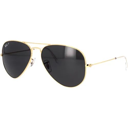 Classic Aviator Polarized Sunglasses , unisex, Sizes: 58 MM - Ray-Ban - Modalova