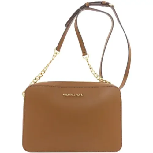 Pre-owned Cross Body Bags, female, , Size: ONE SIZE Pre-owned Canvas shoulder-bags - Michael Kors Pre-owned - Modalova