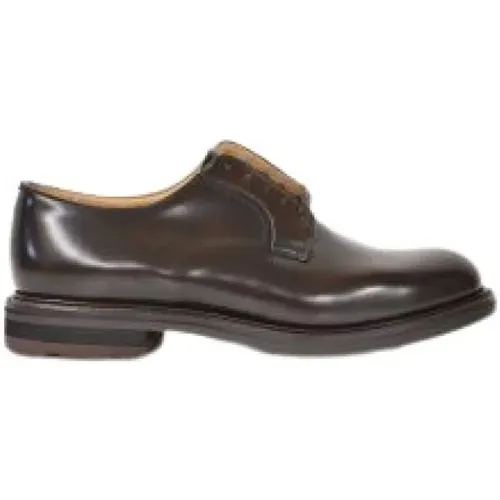 Ebony Laced Shoes Aw20 , male, Sizes: 6 UK - Church's - Modalova