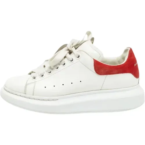 Pre-owned Leather sneakers , female, Sizes: 5 UK - Alexander McQueen Pre-owned - Modalova