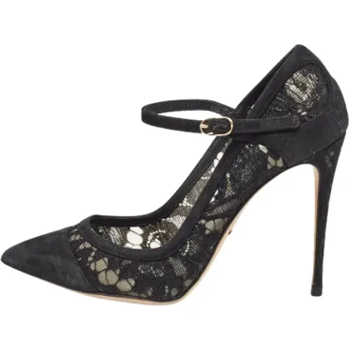 Pre-owned Pumps, female, , Size: 8 US Pre-owned Lace heels - Dolce & Gabbana Pre-owned - Modalova