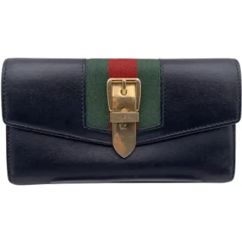 Pre-owned Leder portemonnaies - Gucci Vintage - Modalova