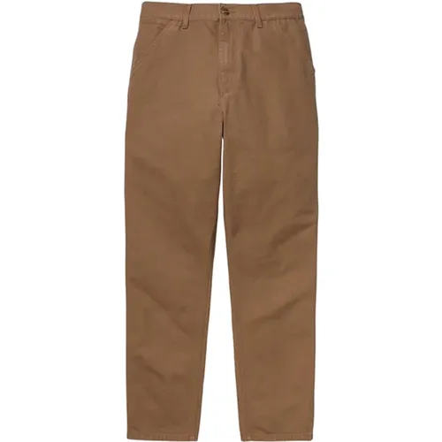 Chinos, male, , Size: W36 Relaxed Fit Single Knee Pant in Hamilton - Carhartt WIP - Modalova