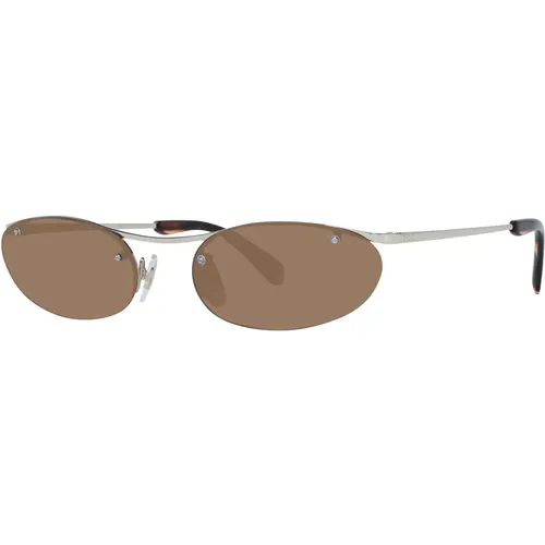 Elegante ovale Sonnenbrille mit UV-Schutz - sandro - Modalova