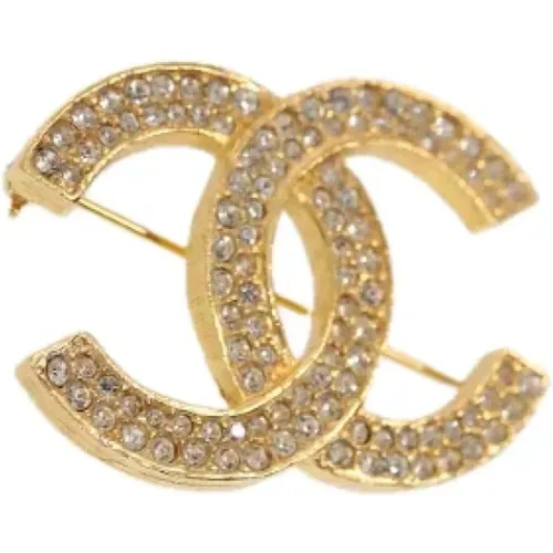 Pre-owned Jewellery, female, , Size: ONE SIZE Pre-owned Metal brooches - Chanel Vintage - Modalova