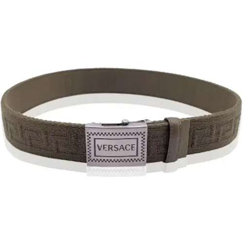 Pre-owned Belts, female, , Size: ONE SIZE Pre-owned Leather belts - Versace Pre-owned - Modalova