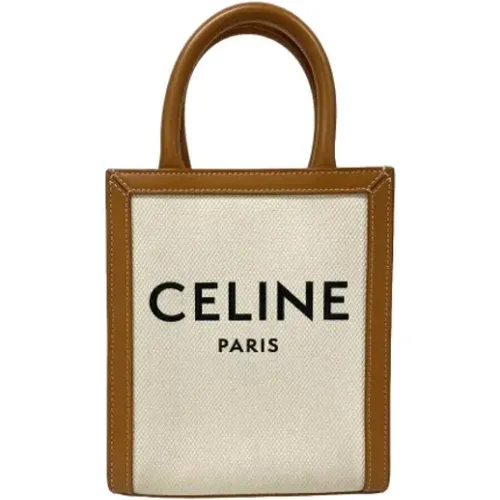 Pre-owned Handbags, female, , Size: ONE SIZE Pre-owned Canvas celine-bags - Celine Vintage - Modalova