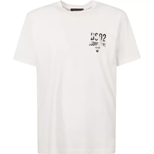 Men's Clothing T-Shirts & Polos Ss24 , male, Sizes: 2XL, XL, M, L, 3XL, S - Dsquared2 - Modalova