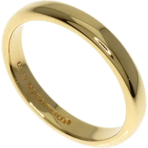 Pre-owned Gold rings , female, Sizes: ONE SIZE - Tiffany & Co. Pre-owned - Modalova