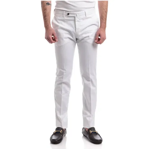 Chinos, male, , Size: M Slim Fit Pants - PT Torino - Modalova