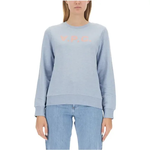 Klassischer 'Live' Sweatshirt - A.P.C. - Modalova