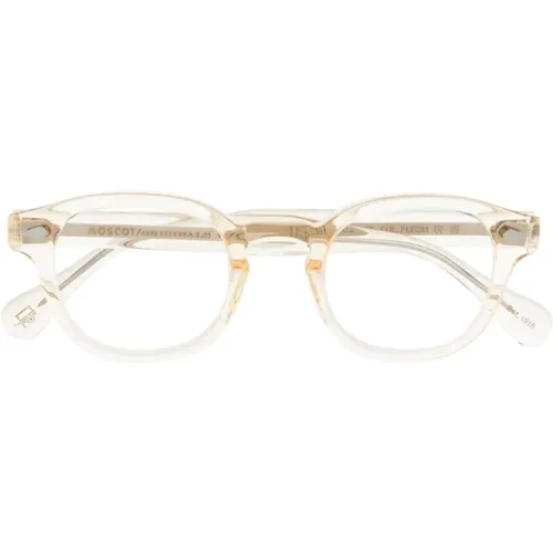 Glasses, unisex, , Size: 49 MM Clear Optical Frame Must-Have - Moscot - Modalova