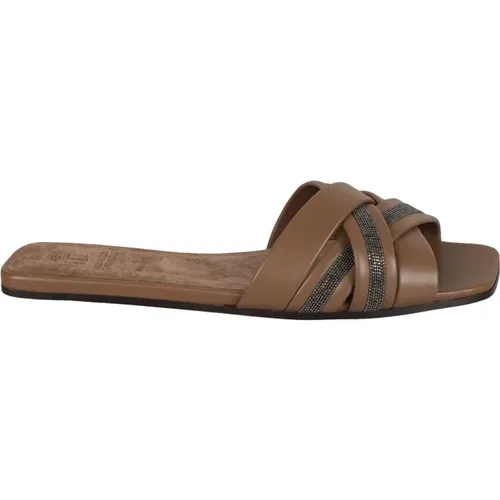 Womens Shoes Sandals Ss24 , female, Sizes: 5 UK, 4 UK - BRUNELLO CUCINELLI - Modalova