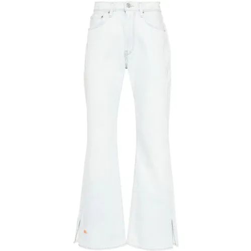 Jeans mit Besticktem Logo , Herren, Größe: W31 - ERL - Modalova