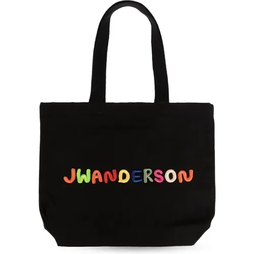 Shopper Tasche mit Logo , Herren, Größe: ONE Size - JW Anderson - Modalova