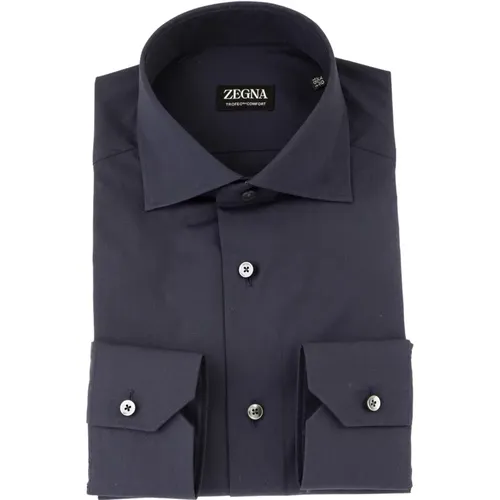 Cotton Trofeo Shirt , male, Sizes: 3XL, S - Ermenegildo Zegna - Modalova