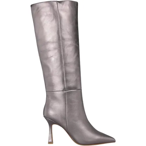 Sharp toe heeled boot , female, Sizes: 3 UK, 7 UK, 6 UK, 4 UK, 5 UK - Alma en Pena - Modalova