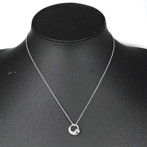 Pre-owned Jewellery, female, , Size: ONE SIZE Pre-owned Silver necklaces - Tiffany & Co. Pre-owned - Modalova